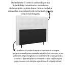 Ver imagem 5 de Cabeceira Estofada Cama Solteiro 90 Cm Helena Corino Branco