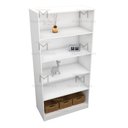 Ver imagem 5 de ARMÁRIO ORGANIZADOR M95.2021.B (CLOSET OU LOJA) MUNDI MOVEIS