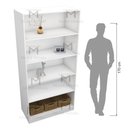 Ver imagem 3 de ARMÁRIO ORGANIZADOR M95.2021.B (CLOSET OU LOJA) MUNDI MOVEIS