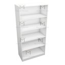 Ver imagem 4 de ARMÁRIO ORGANIZADOR M95.2021.B (CLOSET OU LOJA) MUNDI MOVEIS