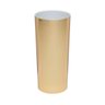 KIT 75 Copos Long Drink Metalizado Dourado com branco - 1