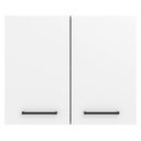 Ver imagem 7 de Armário de Cozinha Aéreo 80 cm 2 Portas Rustic/Branco Agata Madesa