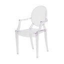 Ver imagem 2 de Kit 3 Cadeiras Louis Ghost Transparente