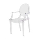 Ver imagem 3 de Kit 4 Cadeiras Louis Ghost Transparente