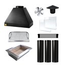 Ver imagem 1 de Kit Churrasqueira Gourmet Econômica 60cm + Grelha Argentina