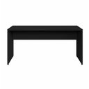Ver imagem 2 de Mesa Escritório Escrivaninha 160cm X 70cm Pés Painel F5 Cor:preto