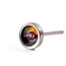 Termometro Culinario em Inox Prana Analogico Espeto Temperatura Carne Churrasco Marca Ponto - 4