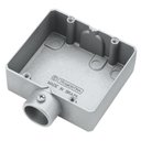 Ver imagem 1 de Condulete Duplo 3/4 Polegada Tipo "ed" - sem Tampa / sem Rosca / sem Pintura