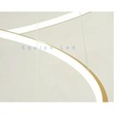 Ver imagem 2 de Lustre 5 Aneis 120cm Pendente Moderno Arcos para Pé Direito Duplo Linha Premium