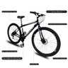 Bicicleta Aro 29 Quadro 19 Freio a Disco Mecânico 21 Marchas Aço Preto Branco - Dropp - 3