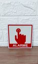 Ver imagem 3 de Placa de Sinalização Fotoluminescente Alarme 15x15