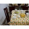 Toalha de Mesa Quadrada 1,50M x 1,50M Abóbora - 3