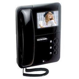 Vídeo Porteiro Eletronico Residencial Interfone PT-270 Protection Controle De Acesso Preto - 2