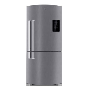 Geladeira Brastemp Frost Free Inverse 588 litros cor Inox com Smart Bar BRE85AK 220V