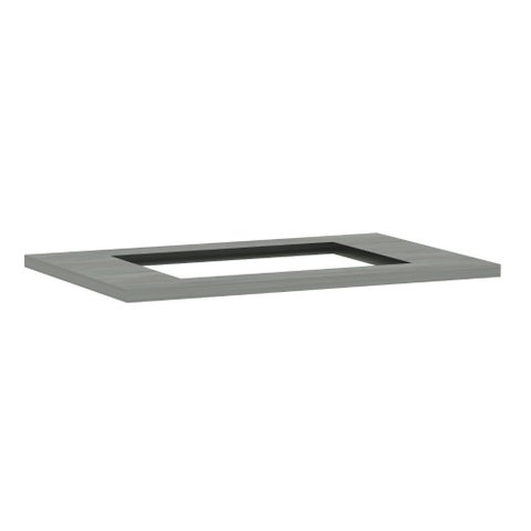 Tampo 80cm com Furo para Cooktop 4 Bocas 50cm X 35cm e Pré Furo Cooktop 5 Bocas 60cm X 35cm Luciane