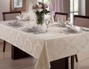 Ver imagem 3 de Toalha de Mesa 8 Lugares 150 x 270 cm Jacquard Egeo Marfim