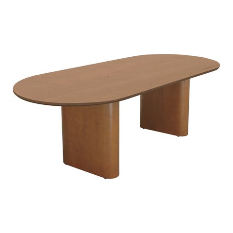 Mesa de Jantar Toscana 250x108cm Oblongo - Amêndoa - Tampo 250x108cm Laminado Cinamomo