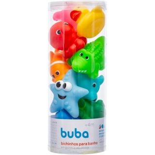 Bichinhos para Banho Amiguinhos Aquaticos - Buba - 10 Un