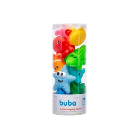 Bichinhos para Banho Amiguinhos Aquaticos - Buba - 10 Un