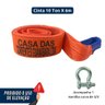 Cinta Reboque 4x4 X 6 Mts 10 Ton + Manilha 3/4 - 3