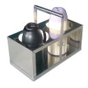 Ver imagem 1 de Cesto para 2 garrafas térmicas em aço inox Therj CESTO PARA 2 TERMICAS P/ 2 garrafas com diâmtero at