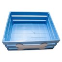 Ver imagem 4 de Caixa Organizadora Pet Luppet com Madeira Reaproveitada Azul