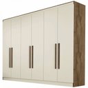 Ver imagem 3 de Guarda Roupa Oslo 6 Portas 4 Gavetas Mdf - Mademarcs