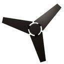 Ver imagem 4 de Ventilador de Teto Com Controle Remoto Natuvent Callis No Light 3 Pás Madeira Preto 220v