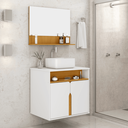 Ver imagem 1 de Conjunto para Banheiro Harmonia Branco Naturalle