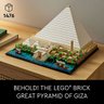 Lego Arquitetura Grande Pirâmide de Gizé, 21058, 1.476 Peças - 2