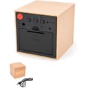 Ver imagem 7 de Relógio Digital Led Despertador Madeira Mesa Cabeceira Sensores de Luminosidade Liga Desliga Tempera