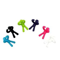 Conjunto de marcadores para taças em silicone bonequinhos - 2