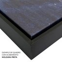 Ver imagem 3 de Quadro Decorativo Abstrato Arco Íris em tela Canvas TaColado Moldura Flutuante 4,5cm Preta 90 x 60cm