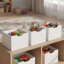 Ver imagem 2 de Kit de 3 Gavetas Caixas Organizadoras para Nichos Encanto Feliz - Édecasamóveis