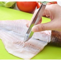Pinça Gastronômica Culinária Inox 12cm - 4