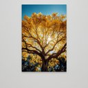 Ver imagem 3 de Quadro Decorativo Árvore Ipê Amarelo Vertical Sala Quarto Casa Escritório