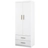 Guarda-Roupa Infantil Chiara 2 Portas Branco - Phoenix - 1