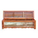 Ver imagem 2 de Baú Banco 1 M Madeira Demolição com Pátina