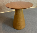 Ver imagem 2 de Mesa Cone Lateral Laminada em Madeira Natural Freijó Tampo 51 cm
