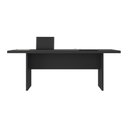 Ver imagem 3 de Mesa de Escritório 200cm para Reunião com Tampo 30mm Multimóveis Cr25281 Preto