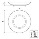 Ver imagem 5 de Aparelho de Jantar 12 Peças Tramontina Leonora Porcelana Branca Leve Cupê Mesa Posta Almoço