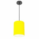 Ver imagem 1 de Lustre Luminária Pendente Vivare Free Lux Pe-4104pr Cúpula em Tecido 15x25cm