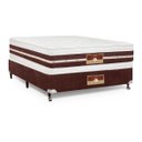 Ver imagem 1 de Cama Box Casal Castor Silver Star Air Double Pocket Hibrido 138x188x61 + Box Castor