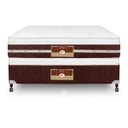 Ver imagem 2 de Cama Box Casal Castor Silver Star Air Double Pocket Hibrido 138x188x61 + Box Castor