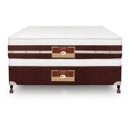 Cama Box Casal Castor Silver Star Air Double Pocket Hibrido 138x188x61 + Box Castor - 2 Cama Box Casal Castor Silver Star Air Double Pocket Hibrido 138x188x61 + Box Castor - 2