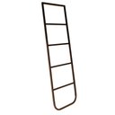 Ver imagem 1 de Escada Decorativa Curve Marrom 150x40 cm