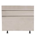 Ver imagem 2 de Cabeceira Estofada Argentina 160cm Queen Size Para Cama Box Quarto Corino Bege - Gat Magazine