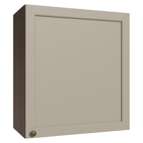 Armário Aéreo 60 Cm 1 Porta Rustic/crema Vik Madesa