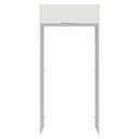 Ver imagem 6 de Porta-Geladeira 103 cm 1 Porta Basculante Branco Stella Madesa Branco