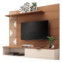 Ver imagem 1 de Painel para TV Chennai até 50 Polegadas Nature/Off White - Gran Belo